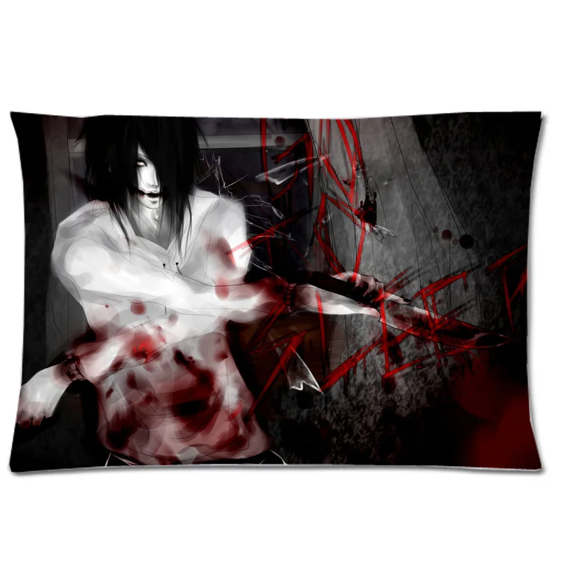 Джефф убийца два боковых накидка для подушки Декоративная Подушка Чехол из