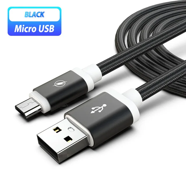 Only 1m Micro Cable 18 Вт USB зарядное устройство быстрое зарядное устройство 3,0 QC3.0 Быстрая зарядка для iPhone mi 9 A3 Red mi Note 7 8 K20 pro Сетевое зарядное устройство для телефона ЕС США адаптер - Тип штекера: Only 1m Micro Cable