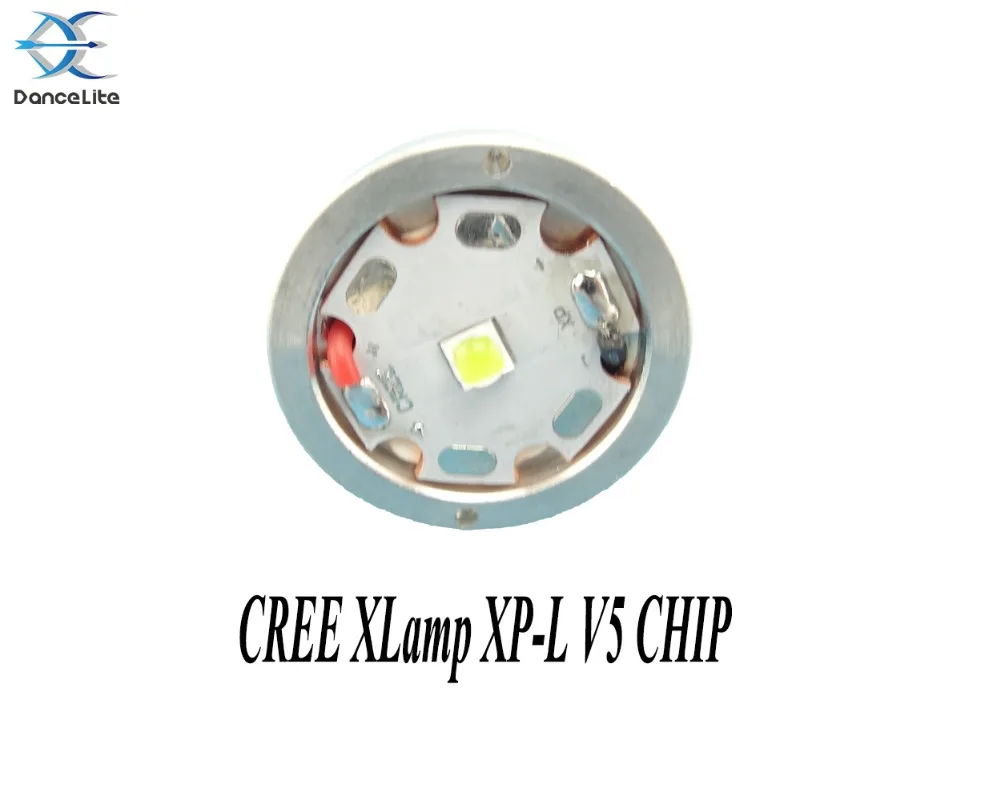 Прочный DanceLite C8 с XLamp XPL V5/V6 1/3/5 режим 10 Вт светодиодный фонарик Фонарь для 18650|hunting