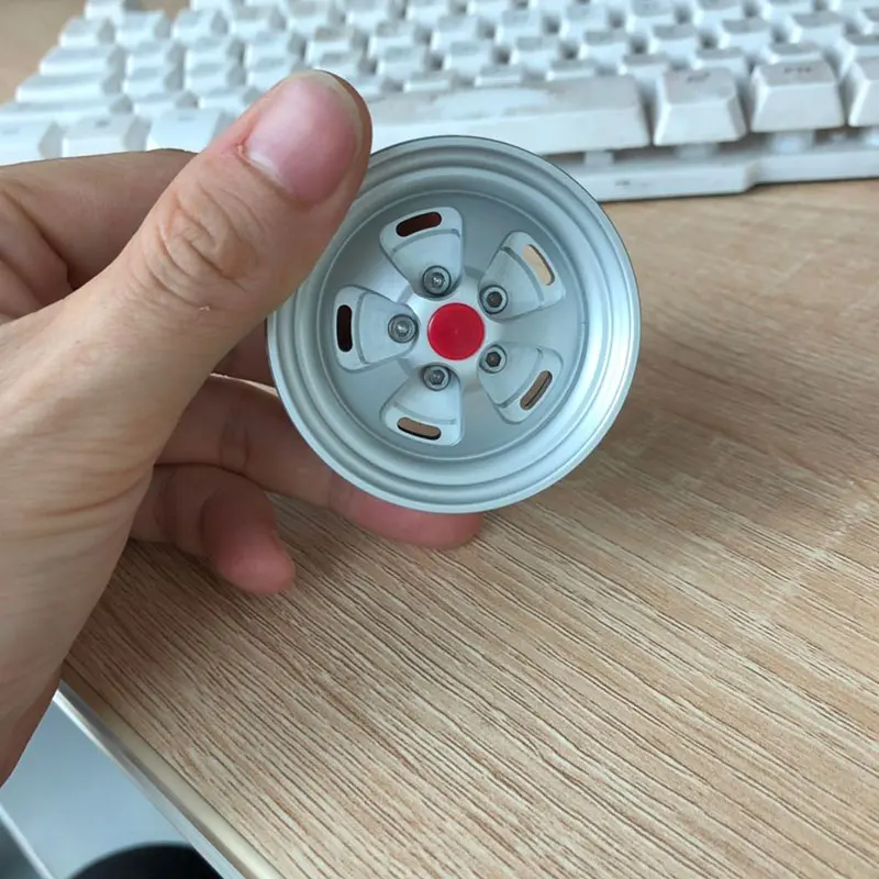 Бесплатная доставка 4 шт. матовые серебристые колеса 1 9 Beadlock для 1/10 RC гусеничный