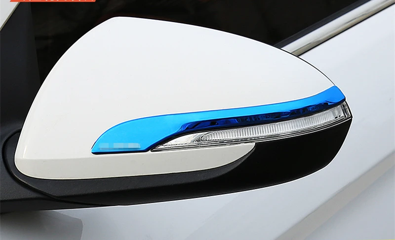 ABS Chrome Боковая дверь Зеркала заднего вида покрытия полосы отделкой автомобильные