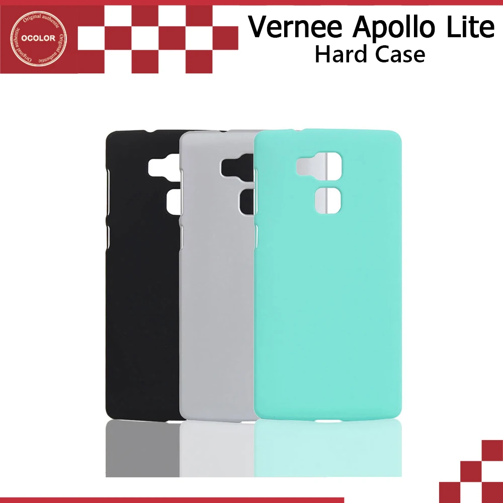 Ocolor для vernee Apollo Lite Пластик чехол футляр в 3 цвета протектор lite телефона|phone cover|phone