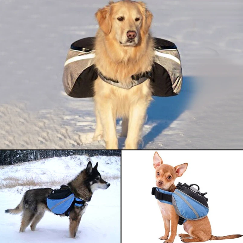 Собака открытый дорожный спортивный рюкзак Pet седла пакет Hound Go сумка для походов