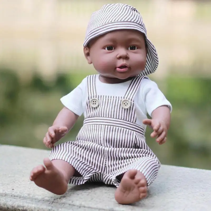 41/50 см новорожденный Детские моделирования куклы мягкий винил Reborn Baby Doll детский сад реалистичные Playmate модель игрушка с одеждой