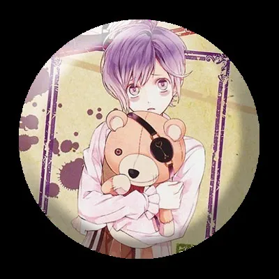 ZXFJXR 58 мм анимационный значок DIABOLIK LOVERS Sakamaki Shu Ayato Kanato sakamaki reiji Sakamaki Subaru значок брошь булавки