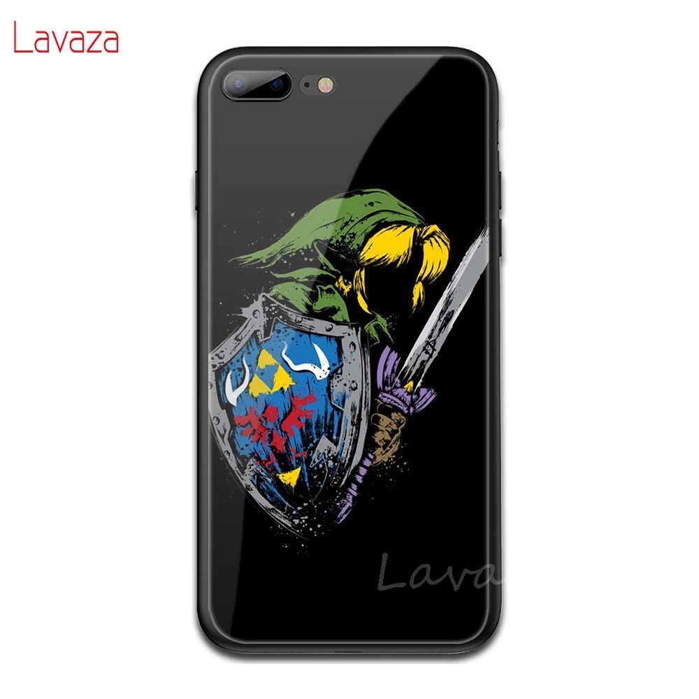 TG5 Мягкий чехол Lavaza Legend of Zelda из закаленного стекла для Apple iPhone 6 6 S 7 8 Plus 5 5S SE X XS MAX XR TPU - Цвет: TG5