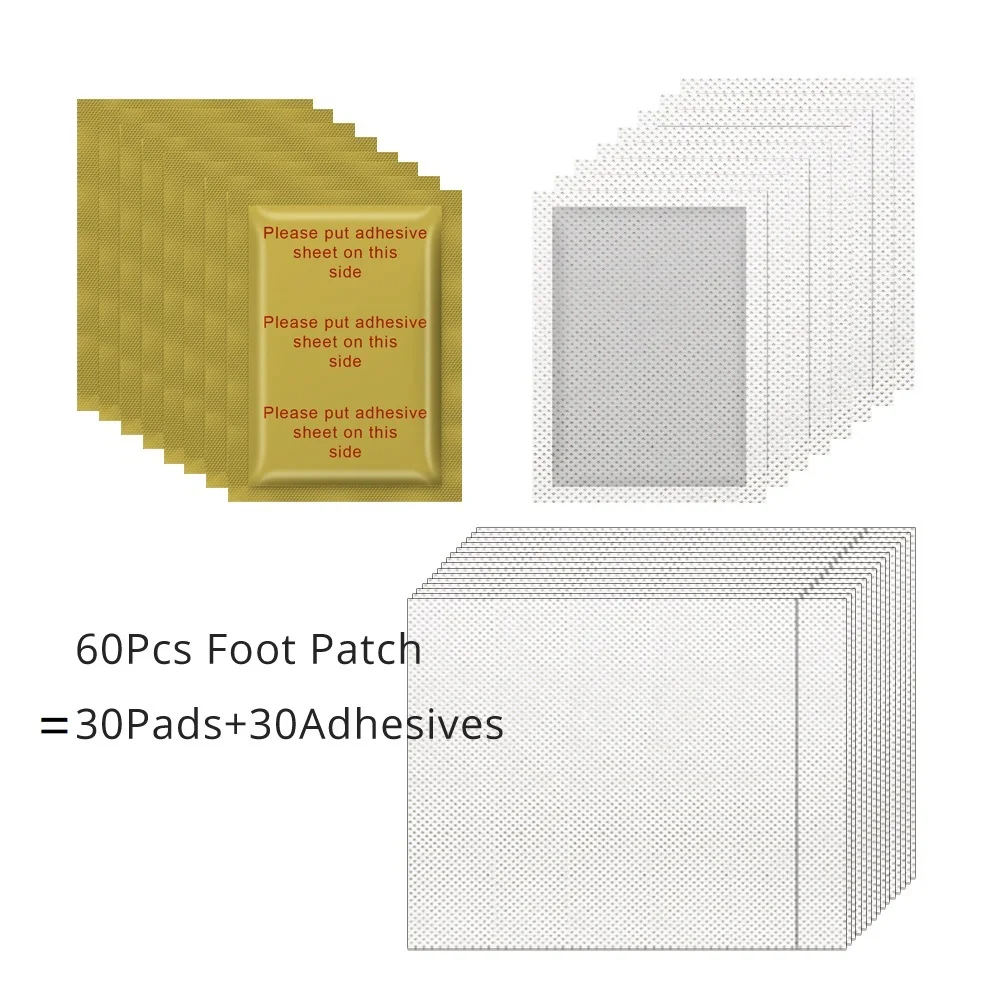 Патчи для ног китайская медицина бамбуковые детоксикационные подушечки уксуса