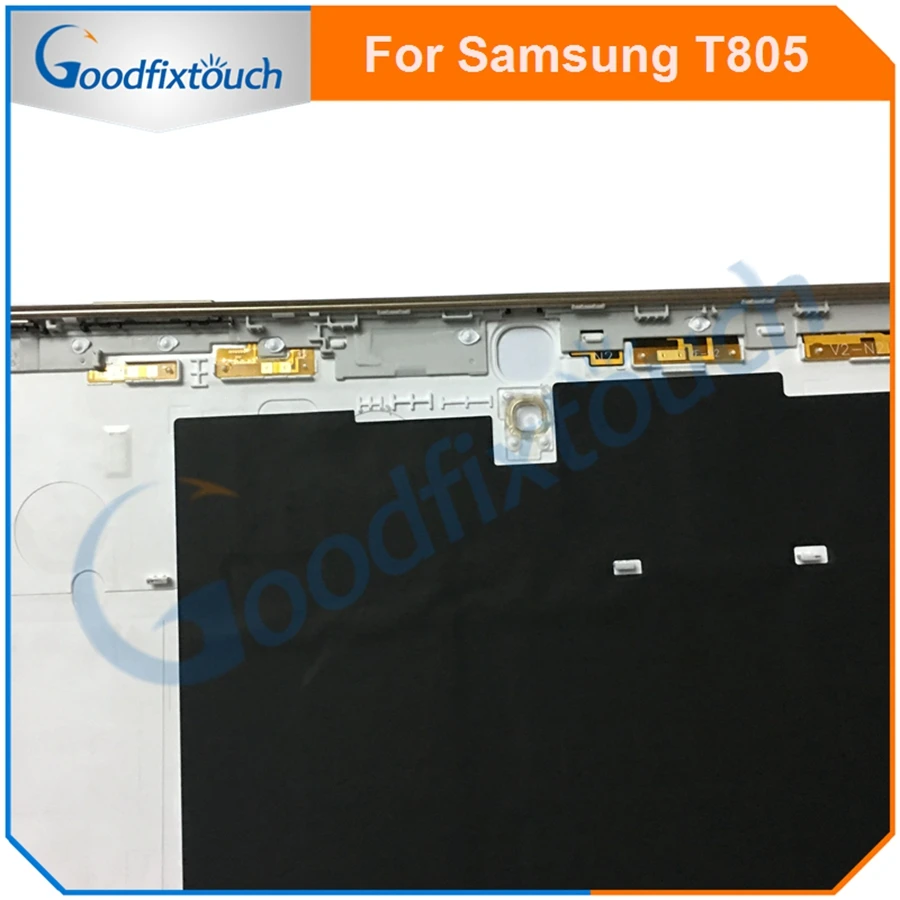 Для Samsung Galaxy T800 t805 сзади батарея Крышка Задняя Дверь Корпус чехол Запчасти для авто белое золото