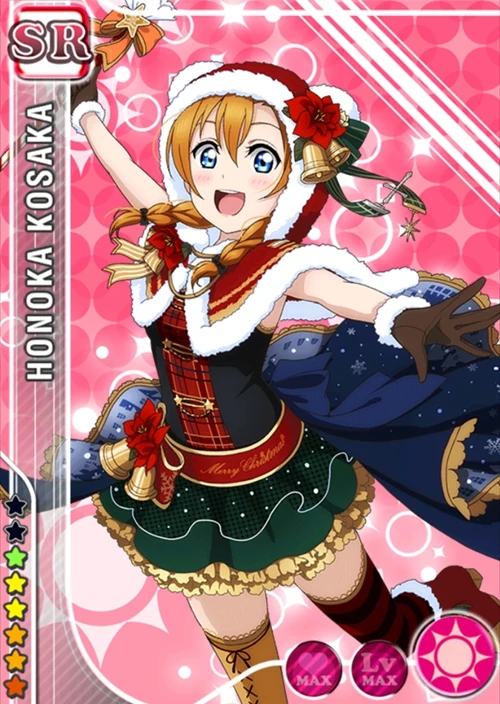 

Anime! Love Live Kousaka Honoka December Choir New Christmas After Awakening Lolita Dress Uniform Cosplay Costume Free Shipping