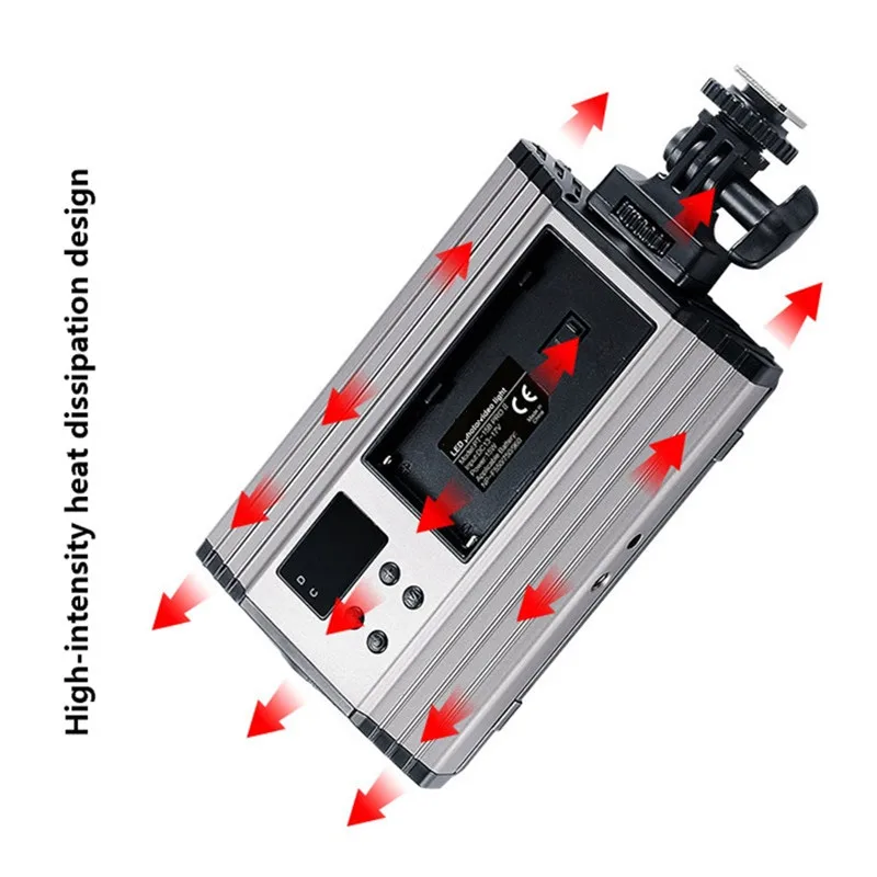 Tycipy светодиодный светильник для видео двухцветный регулируемый ing Kit Canon sony