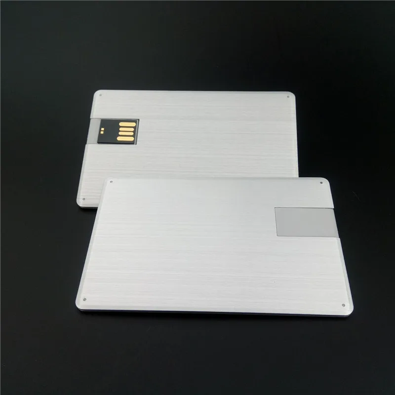 Exuanck круглые металлические серебристые Алюминиевые usb-накопители для кредитных