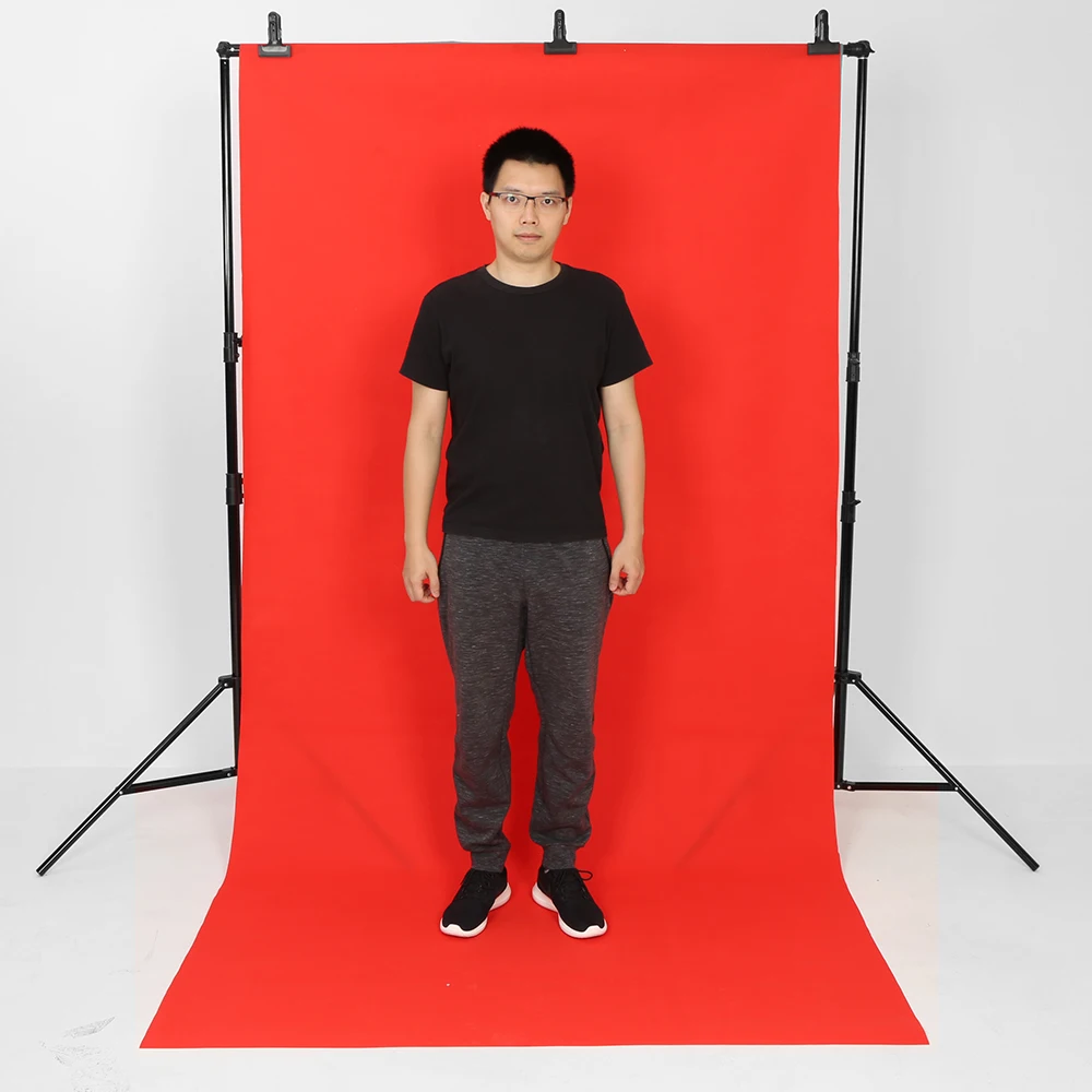 Нетканый хромовый красный фон 2x3 м 3x3 3x4 3x5 3x6 для студийной фотосъемки фоновая