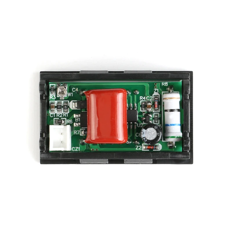 AC 30-500 В 0,5" дюймовый светодиодный цифровой вольтметр, инструмент, 2 провода, красный, зеленый, синий дисплей, 110 В, 220 В, 380 В, сделай сам
