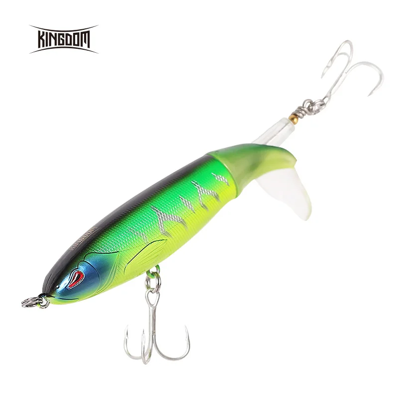 Королевство рыболовная приманка пропеллер Whopper Plopper Popper 90 мм/12 г 110 мм/20 130 мм/38