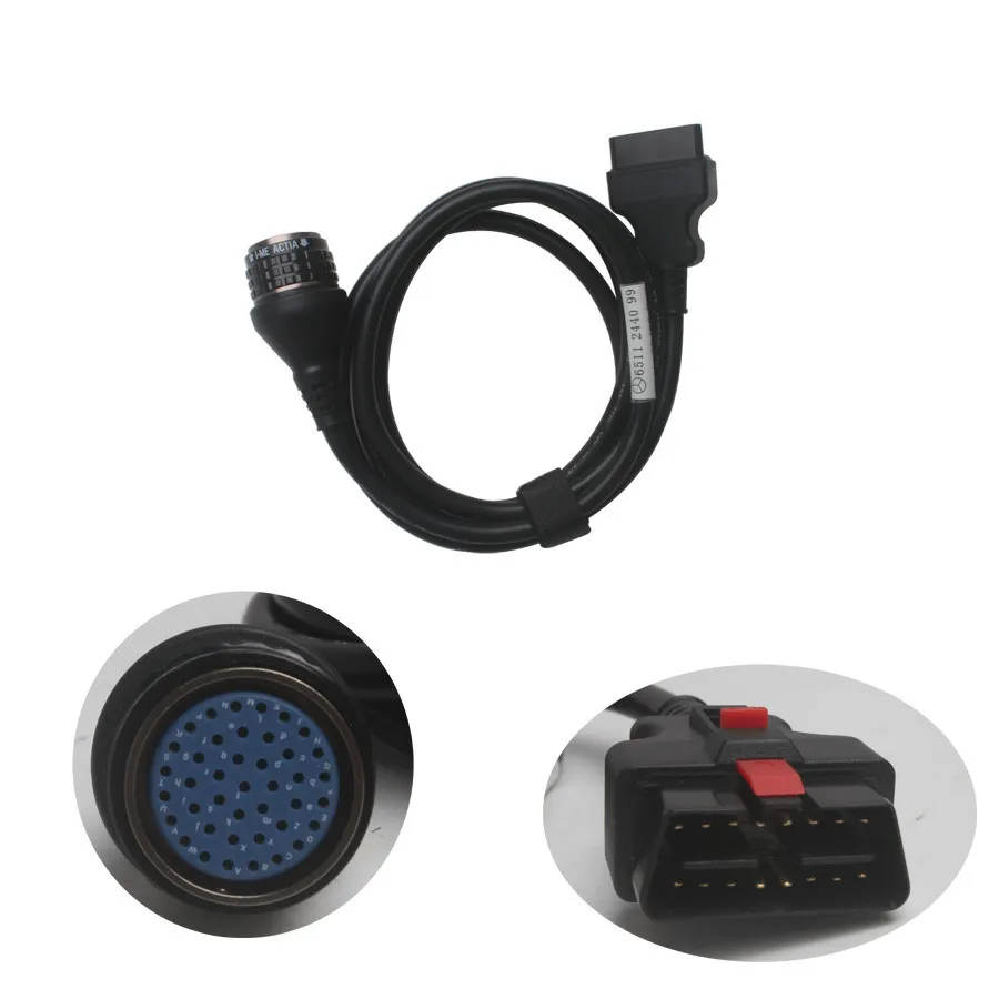 OBD2 16pin кабель для MB SD подключения компактный 4 звезды диагностики|obd2 scan tool review|obd2