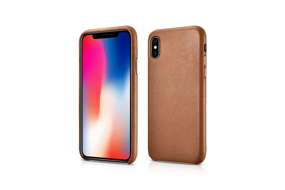 Чехол для телефона из натуральной кожи для iPhone XS Max XR Ретро винтажная бизнес задняя крышка ультра тонкий чехол для iPhone XR оболочка