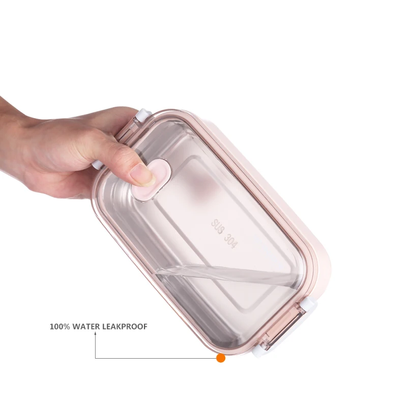 Модный термопищевой контейнер Ланч бокс для детей 700 мл жестяной беспорядка