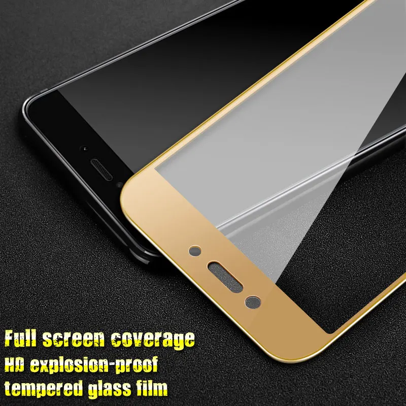 Закаленное 3d стекло с полным покрытием для Xiaomi redmi 4x Redmi 4X стеклянная Защитная