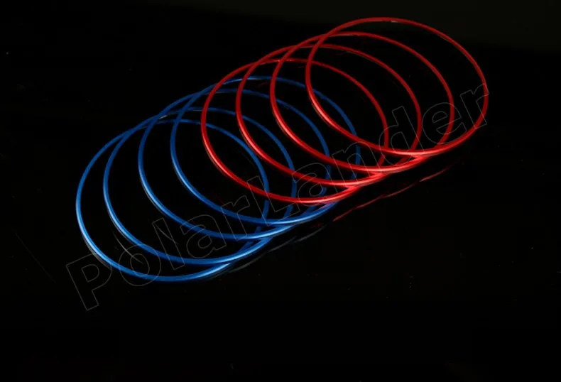 4 шт. 2 вида цветов кольцо для автомобиля стерео динамик крышка панель аудио Рог