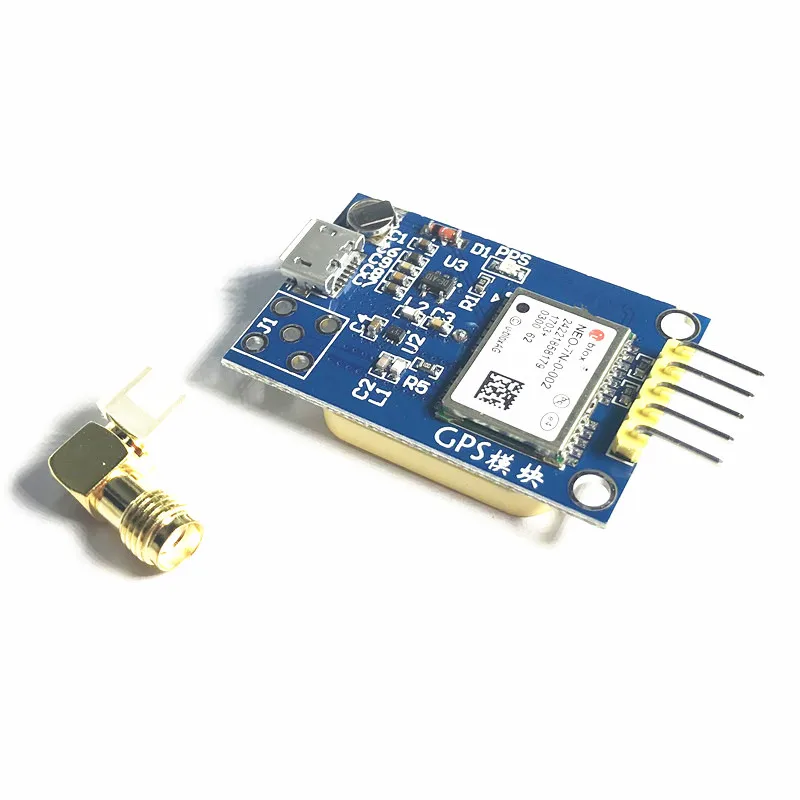 GPS Module 1 шт. gps модуль NEO-7N вместо NEO-6M UBLOX спутниковый позиционер навигации для Arduino/STM32/51 - Цвет: GPS Module