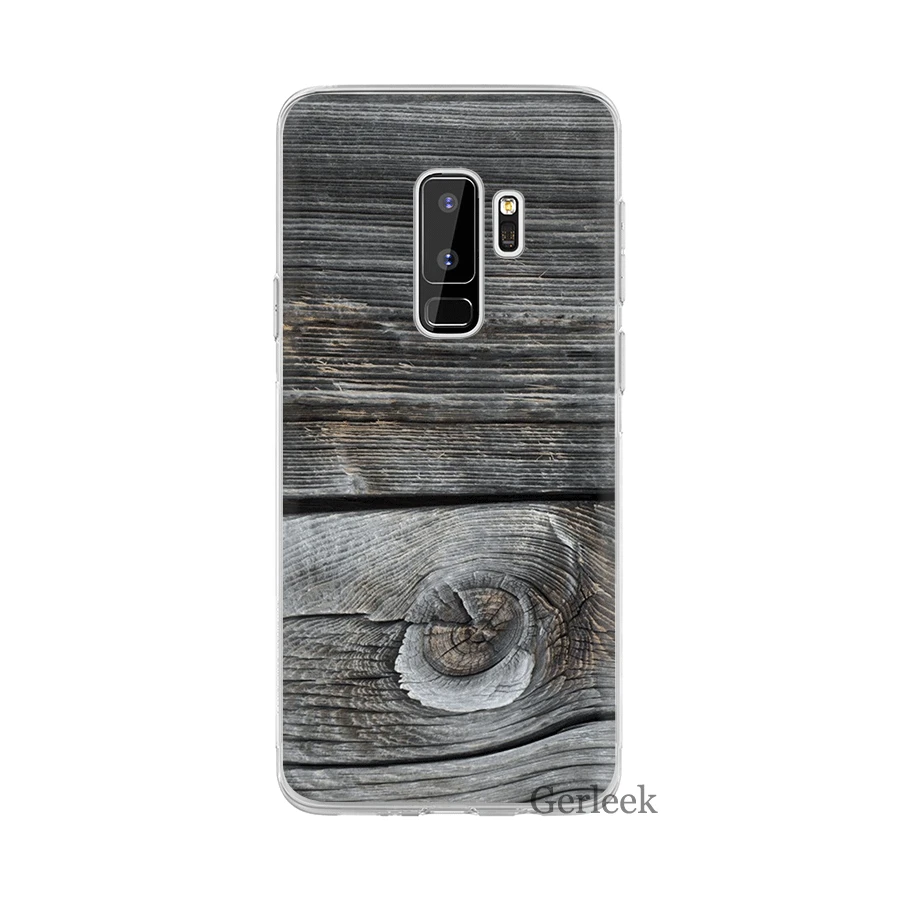 Чехол Desxz с рисунком текстуры дерева для samsung Galaxy A3 A5 A6 A7 A8 A9 A10 A30 A40 A50 A70 защитный