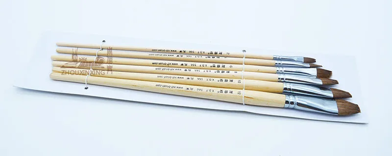 Кисть для рисования акварелью кисть маслом 6 шт./компл.|oil painting brush|brush artpainting brush |