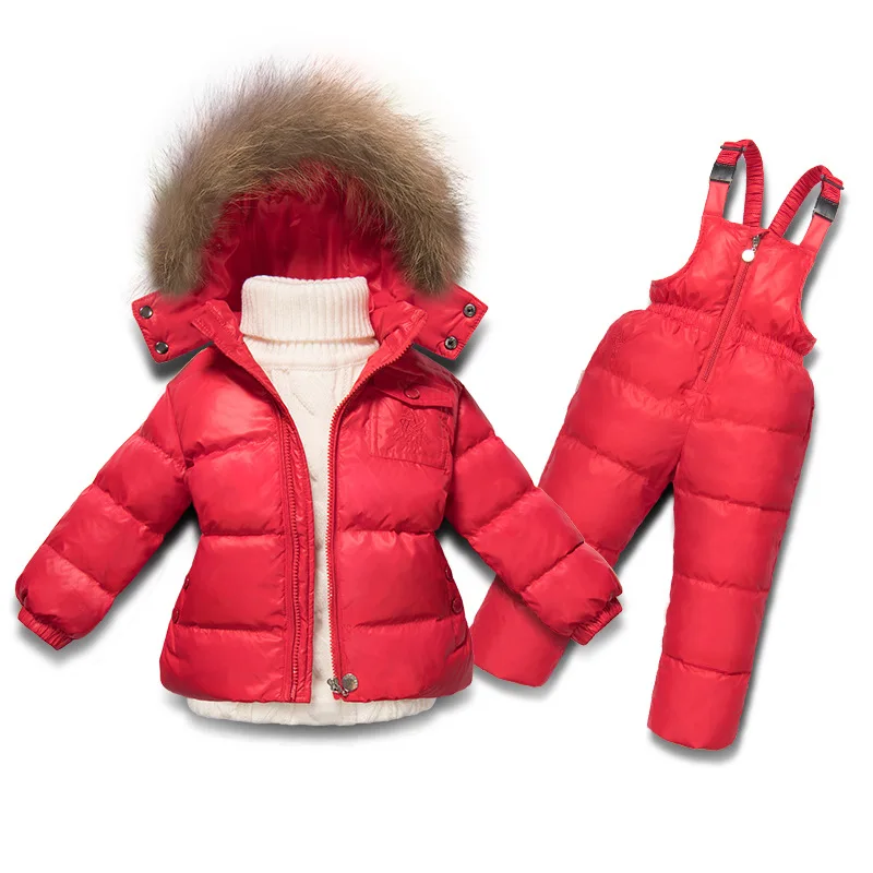 

Детская пуховая куртка для мальчиков и девочек, брендовая Зимняя парка на пуху для новогодних холодов до-30 градусов