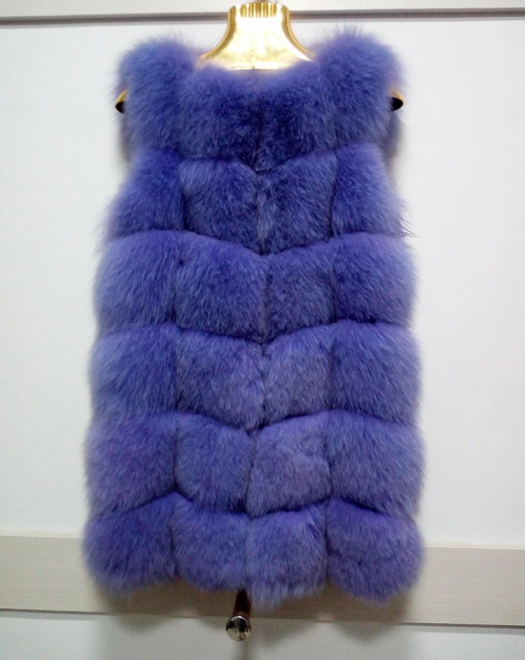 import of fox fur vest Coat for Women New winter Real fur coat women fashion coat wholesale high-end Women Coats HL520