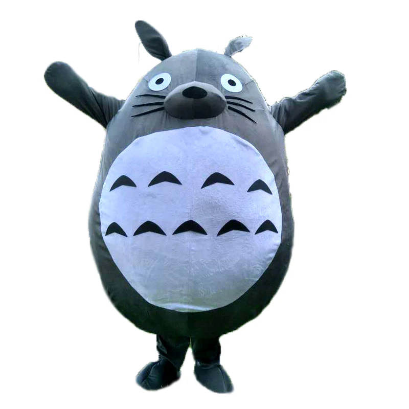 

Totoro Mascot Costume Hot Cat My Neighbor High Quality Cat Fancy Dress Cosplay Costumes Lovely Cat Free Fast Shipping