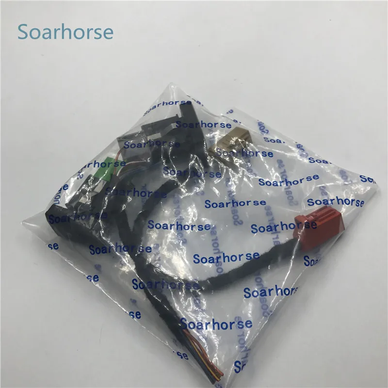 Soarhorse подогреватель сиденья автомобиля кнопка нагрева переключатель управления с жгутом проводки для Volkswagen VW Polo 6R 6C 2011 2012 2013