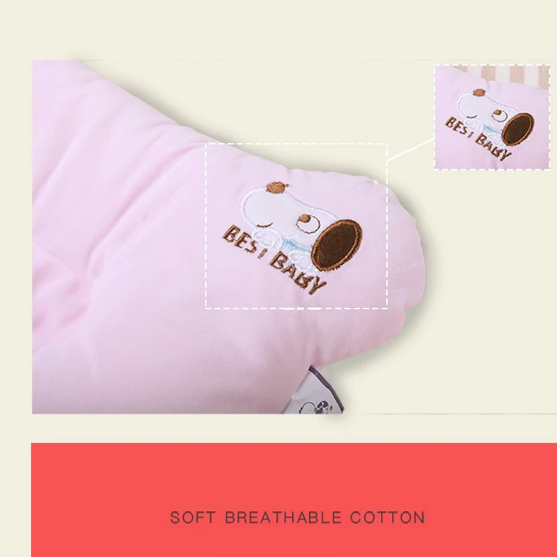 1 шт. детская подушка для защиты головы новорожденного 30*20 см детское постельное