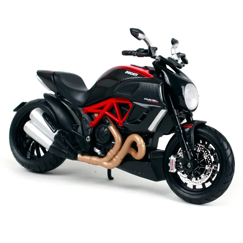 Набор моделей мотоциклов и велосипедов Maisto 1:12 Ducati 420el из углеродного волокна