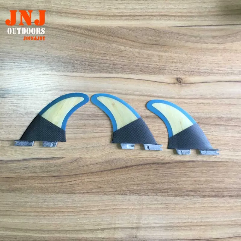 Самые мощные карбоновые и бамбуковые стандартные плавники FCS II G3 S 3 шт. в наборе|fin