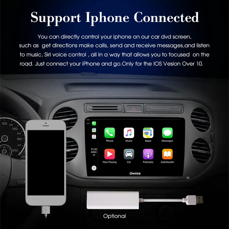 Ownice 8 Core 10.1 "Android 6.0 автомобиль Радио стерео dvd плеер GPS для CR V Corolla Tucson Octavia фокус 408
