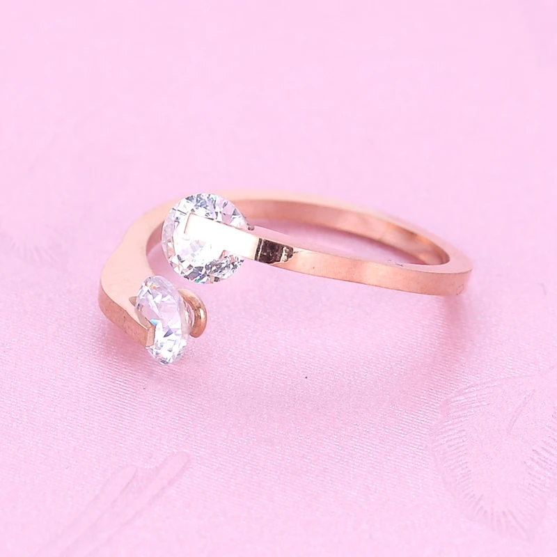 1 шт. модные открытые Регулируемые кольца ювелирные изделия для женщин из