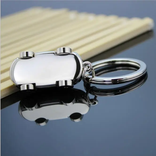 Брелок для ключей из нержавеющей стали маленькая Автомобильная подвеска