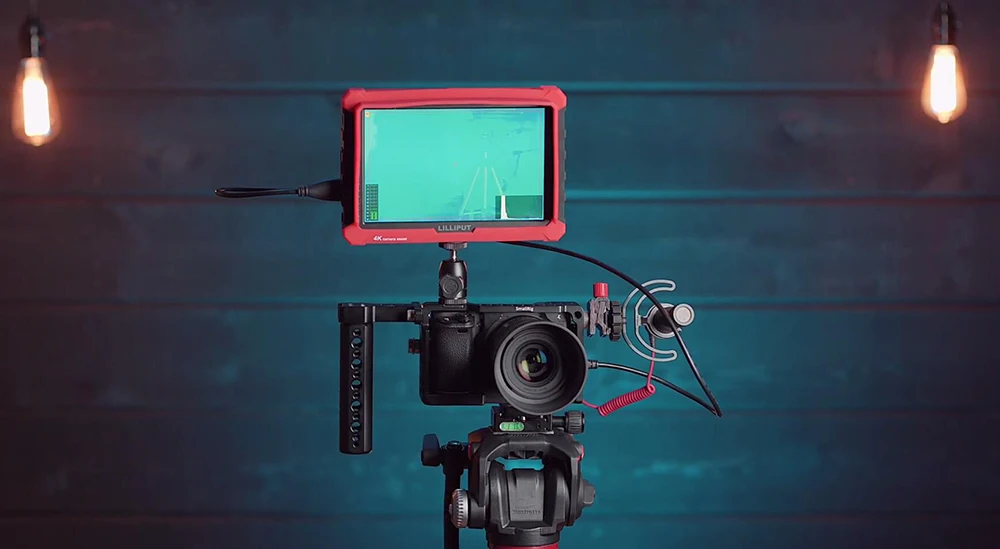 Как Atomos Lilliput A7S 7 дюймов 4k HD 1920x1200 HDMI камера видео полевой монитор для Canon Nikon ZHIYUN Crane DJI ronin s gimbal