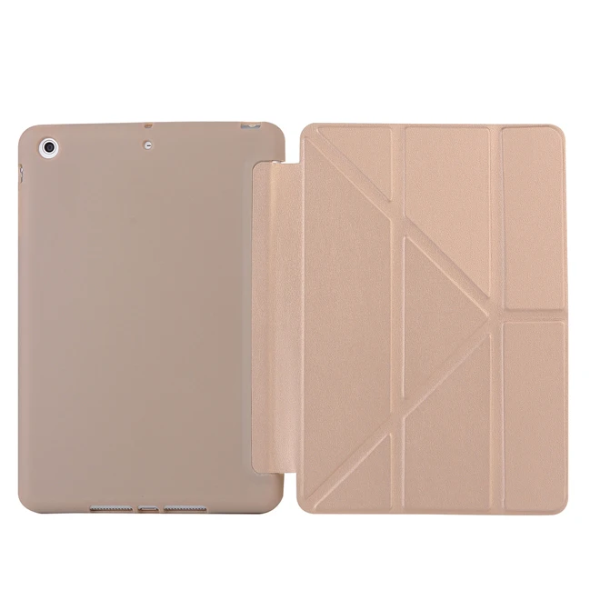 Для Ipad Mini 1/2/3 Smart Cover Чехол iPadMini преобразования Стенд Shell Mini2 протектор Mini3 Силиконовые Мягкий анти стук корпус