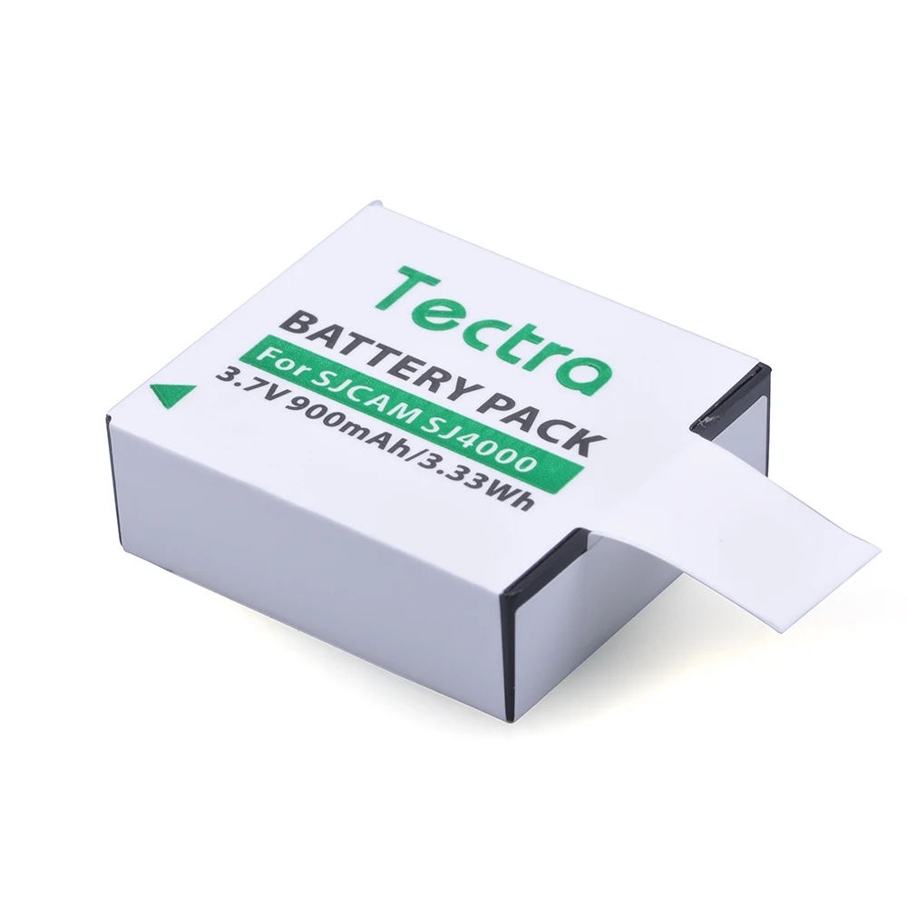 Литий-ионный аккумулятор Tectra 3 шт./упак. для камеры SJCAM SJ4000 серии M10 SJ5000 спортивной |