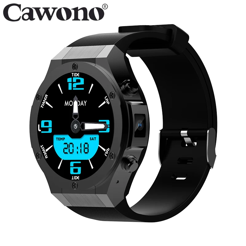 Cawono Bluetooth CA01 gps Wi Fi 3g Смарт наручные часы MTK6580 1 г + 16 ГБ сердечного ритма с 5MP Камера