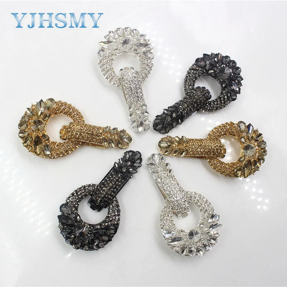 1710191 1 шт. 3 цвета Стразы инкрустированные металлические пуговицы Утконос Пряжка