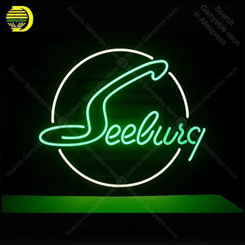

Neon Sign for New Seebur Custom Neon Bulb Sign Light up wall sign for Room Custom nein sign Express Lamp Beer room Accesaries