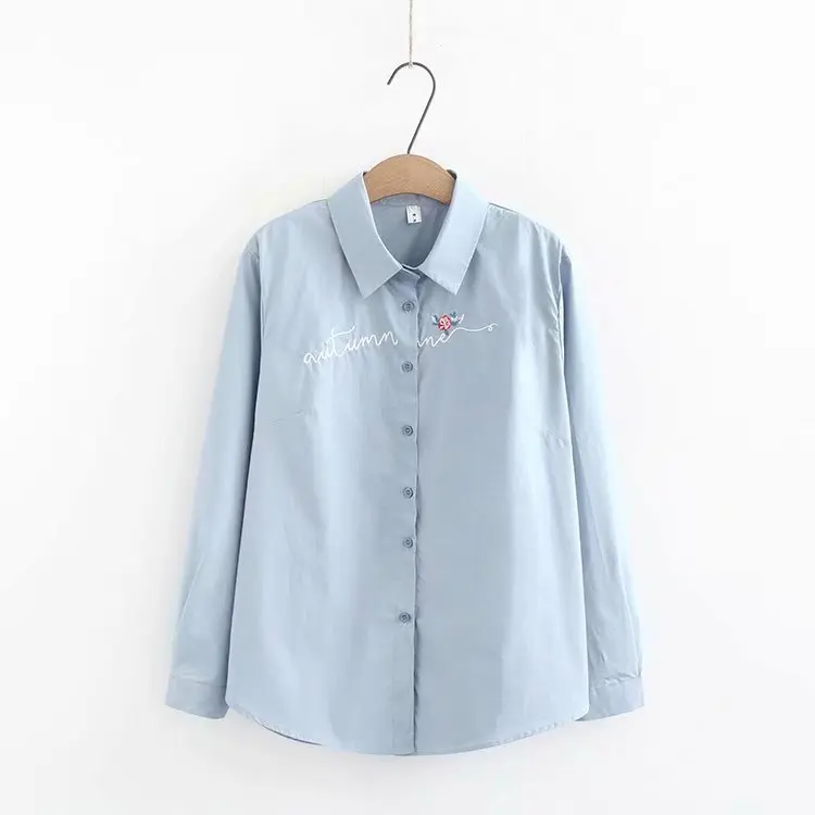 2019 Большие размеры повседневные блузки Весенняя женская одежда модные свободные