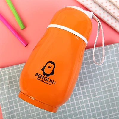 HS040 Fashion cute Penguin stainless steel vacuum thermos cup 300ml 5.5*16cm | Дом и сад