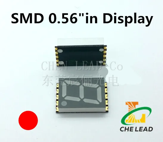 Зеленая 0 56 &quot0.56in SMD цифровая трубка 1-значный светодиодный дисплей модуль дюйма