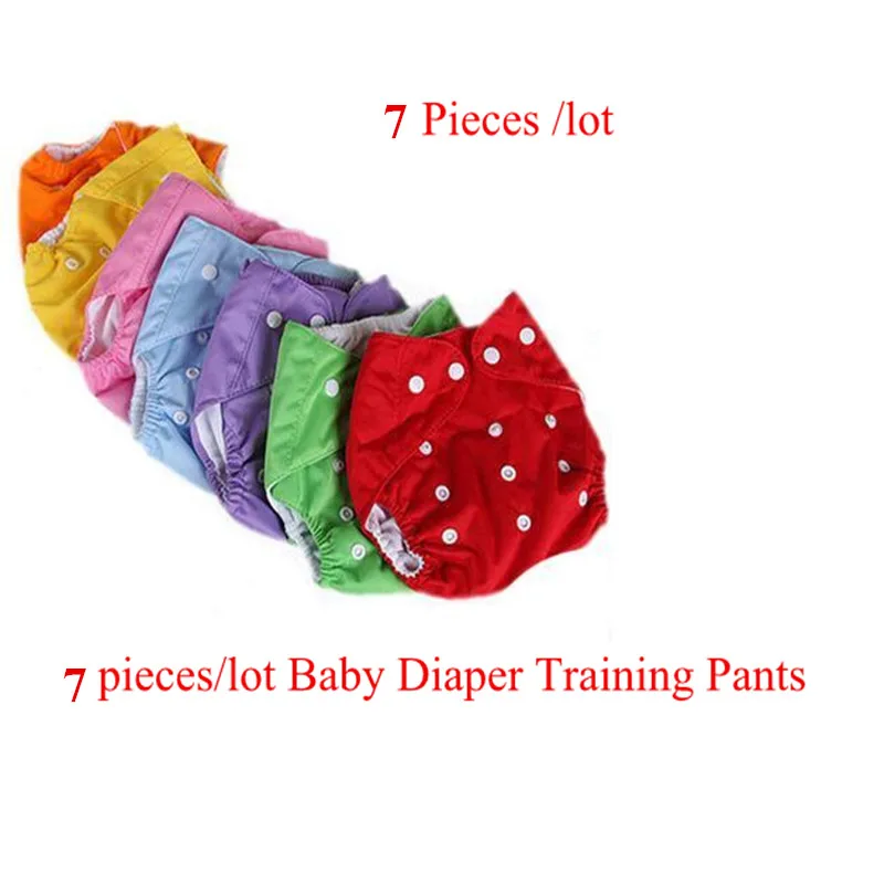 

New Pot Baby Diapers Washable Reusable Nappies Grid/Cotton Training Pant Cloth Diaper Baby Fraldas Winter Summer Version Diapers
