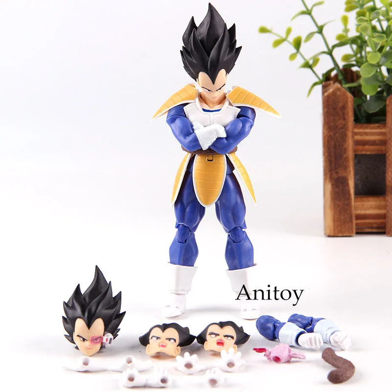 DBZ Figuarts СВЧ Dragon Ball Z King Вегета фигурку Коллекция ПВХ Модель игрушки