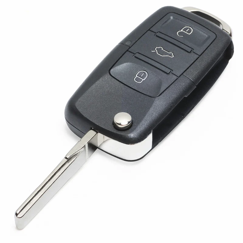 Запасной чехол Keyecu для VW Passat Polo Golf Touran Bora Ibiza Leon Octavia Fabia 2/3/3 + 1 кнопки|Ключ от авто| |