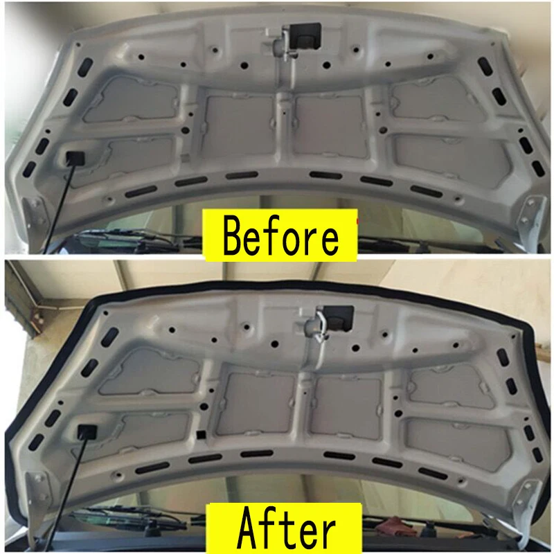 Звукоизоляционные уплотнительные ленты для капота двигателя 150 см Mercedes W203 W211 W204