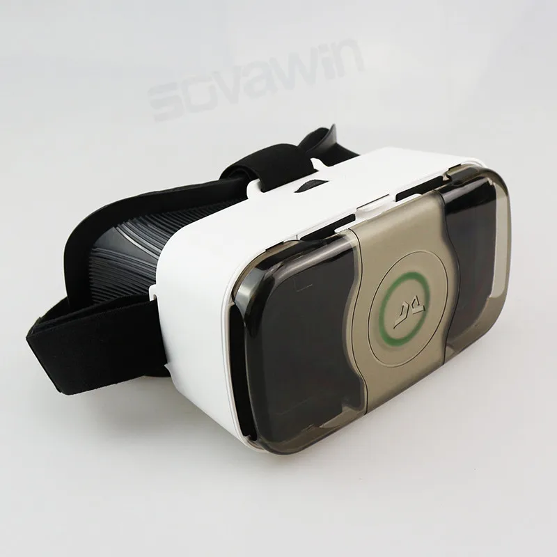 VR Shinecon 3,0 гарнитура 3D очки виртуальной реальности Googles передняя крышка шлем для 4,5-6 'мобильного телефона с VR контроллером